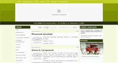 Desktop Screenshot of fuveszkert.org